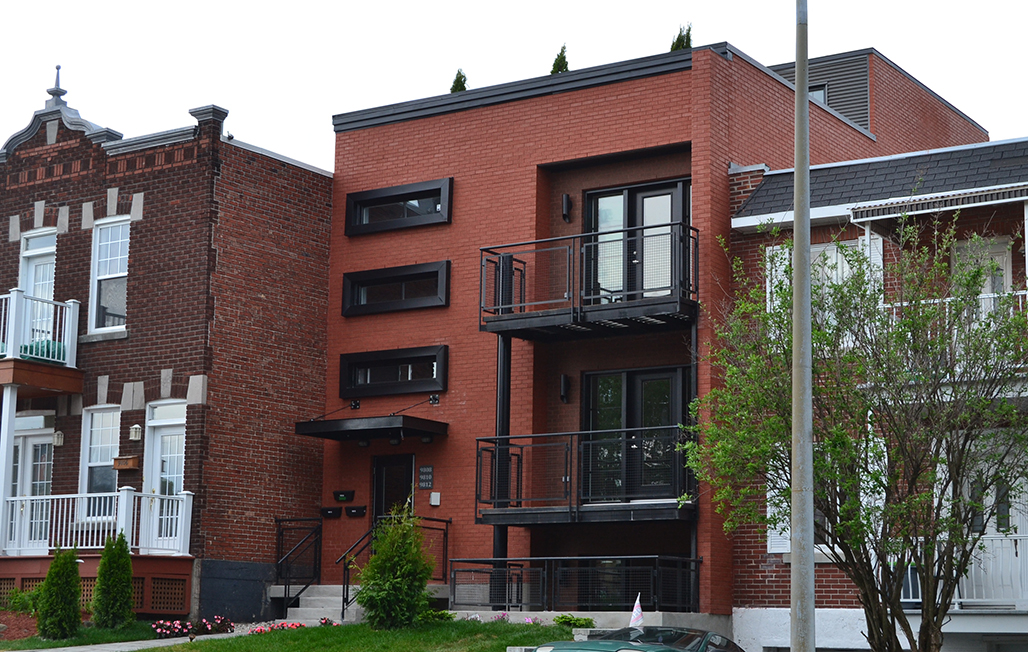 TERRASSES ST-HUBERT CONDOS (MONTRÉAL)2014 certifié novoclimat